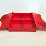 جعبه کادویی ولنتاین با طراحی بسیار زیبا در چند سایز و رنگ مختلف