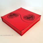 جعبه کادویی ولنتاین با طراحی بسیار زیبا در چند سایز و رنگ مختلف