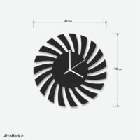 ساعت دیواری Wheel با طراحی جدید و مدرن