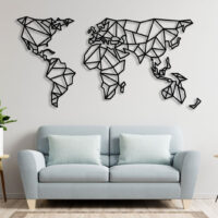 استیکر نقشه جهان