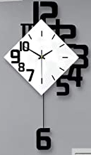 ساعت دیواری مدل saloviya با ترکیب رنگ مشکی و سفید